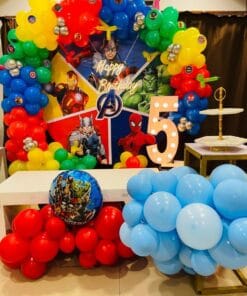 Avengers Superhero Power Birthday Decoration - Image 4