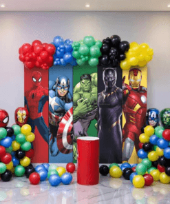 Avengers Superhero Power Birthday Decoration