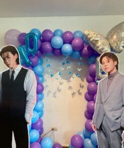 BTS Purple ARMY Birthday Decoration - Image 2