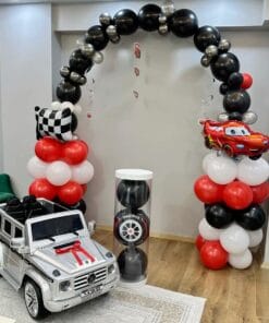 Biker Theme Neon Ring Birthday Decoration - Image 4