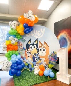 Bluey Pastel Ring Birthday Decoration - Image 5