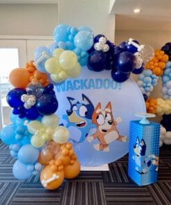 Bluey Pastel Ring Birthday Decoration - Image 4