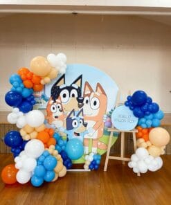 Bluey Pastel Ring Birthday Decoration - Image 3