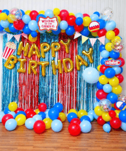 Carnival Colour Burst Birthday Decoration