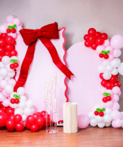 Cherry Blush Romantic Balloon Decoration