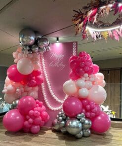 Cherry Blush Romantic Balloon Decoration - Image 3