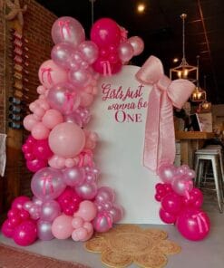Cherry Blush Romantic Balloon Decoration - Image 4