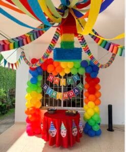 Colourful Half Birthday Milestone Decoration - Image 3