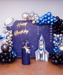 Cosmic Astronaut Space Adventure Birthday Decoration