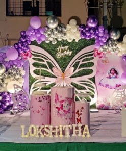 Fairy Butterfly Garden Birthday Decoration - Image 3