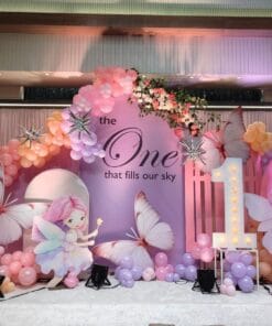 Fairy Butterfly Garden Birthday Decoration - Image 4