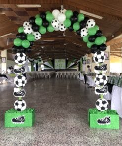 Football Sequin Stadium Birthday Decoration - Image 3