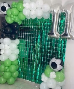 Football Sequin Stadium Birthday Decoration - Image 4