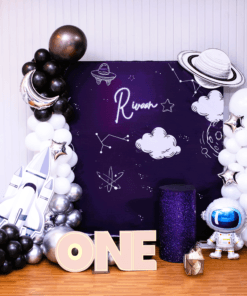 Galactic Space Explorer Birthday Decoration