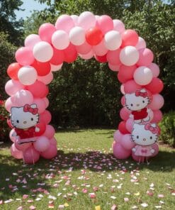 Hello Kitty Pastel Dream Birthday Decoration - Image 3