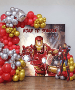 Iron Man Arc Reactor Birthday Decoration