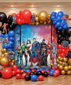 Justice League Hero Alliance Birthday Decoration