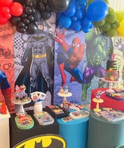 Justice League Hero Alliance Birthday Decoration - Image 3