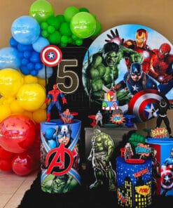 Justice League Hero Alliance Birthday Decoration - Image 2
