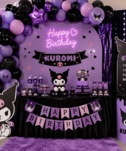 Kuromi Punk Pop Birthday Decoration - Image 2