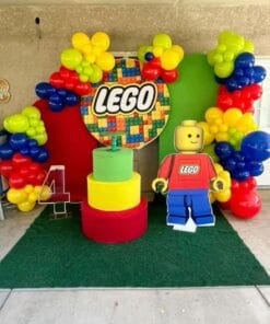 Lego Brick Builder Birthday Decoration - Image 2