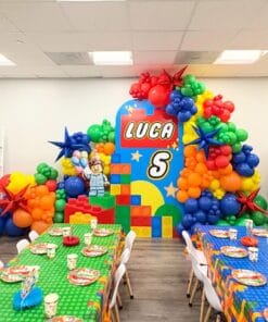 Lego Brick Builder Birthday Decoration - Image 4