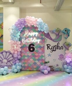 Little Mermaid Fantasy Birthday Decoration - Image 2
