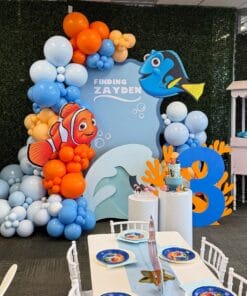 Mermaid Lagoon Pastel Theme Birthday Decoration - Image 3
