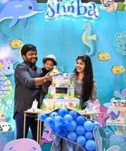 Mermaid Lagoon Pastel Theme Birthday Decoration - Image 5