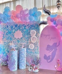 Mermaid Sequin Undersea Birthday Decoration - Image 2