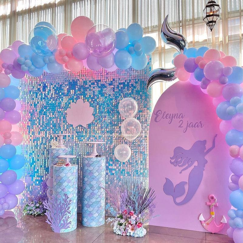 Mermaid Sequin Undersea Birthday Decoration - Image 2