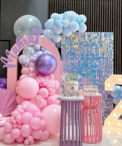 Mermaid Sequin Undersea Birthday Decoration - Image 3
