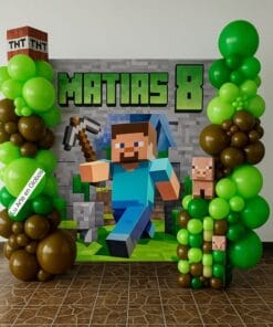 Minecraft Adventure Theme Birthday Decoration - Image 2