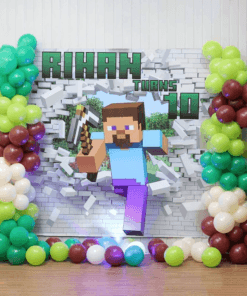 Minecraft Adventure Theme Birthday Decoration