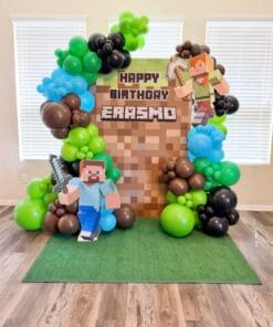 Minecraft Adventure Theme Birthday Decoration - Image 3