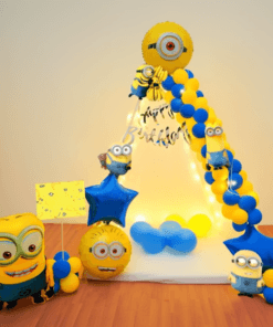 Minion Kids Canopy Birthday Decoration