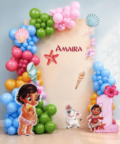 Moana Tropical Island Birthday Decoration