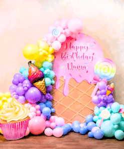 Pastel Candyland Birthday Decoration