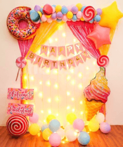 Pastel Candyland Sweet Celebration Decoration