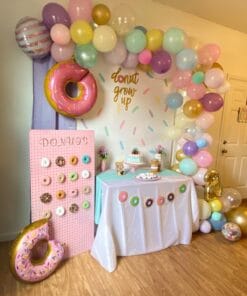 Pastel Donut Half Birthday Decoration - Image 3