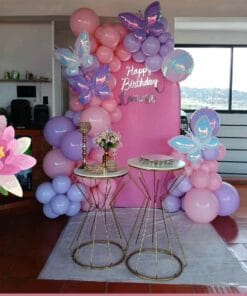 Pastel Garden Floral Birthday Decoration - Image 3