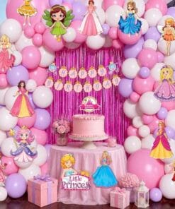 Pastel Princess Fairytale Birthday Decoration - Image 2