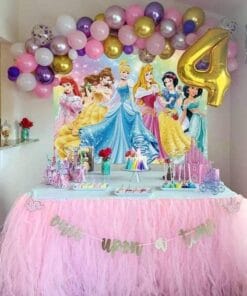 Pastel Princess Fairytale Birthday Decoration - Image 3