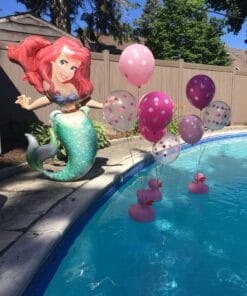 Pastel Splash Pool Party Birthday Decoration - Image 2