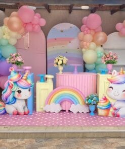 Pastel Unicorn Dreamscape Birthday Decoration - Image 2
