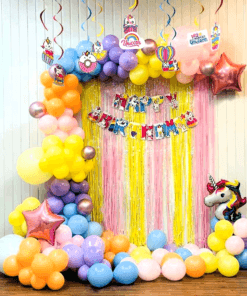 Pastel Unicorn Dreamscape Birthday Decoration