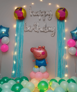 Peppa Pig Garden Party Birthday Decoration