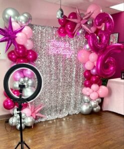 Pink Glam Barbie Dream Birthday Decoration - Image 2