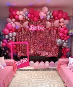 Pink Glam Barbie Dream Birthday Decoration - Image 3