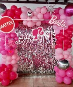 Pink Glam Barbie Dream Birthday Decoration - Image 4